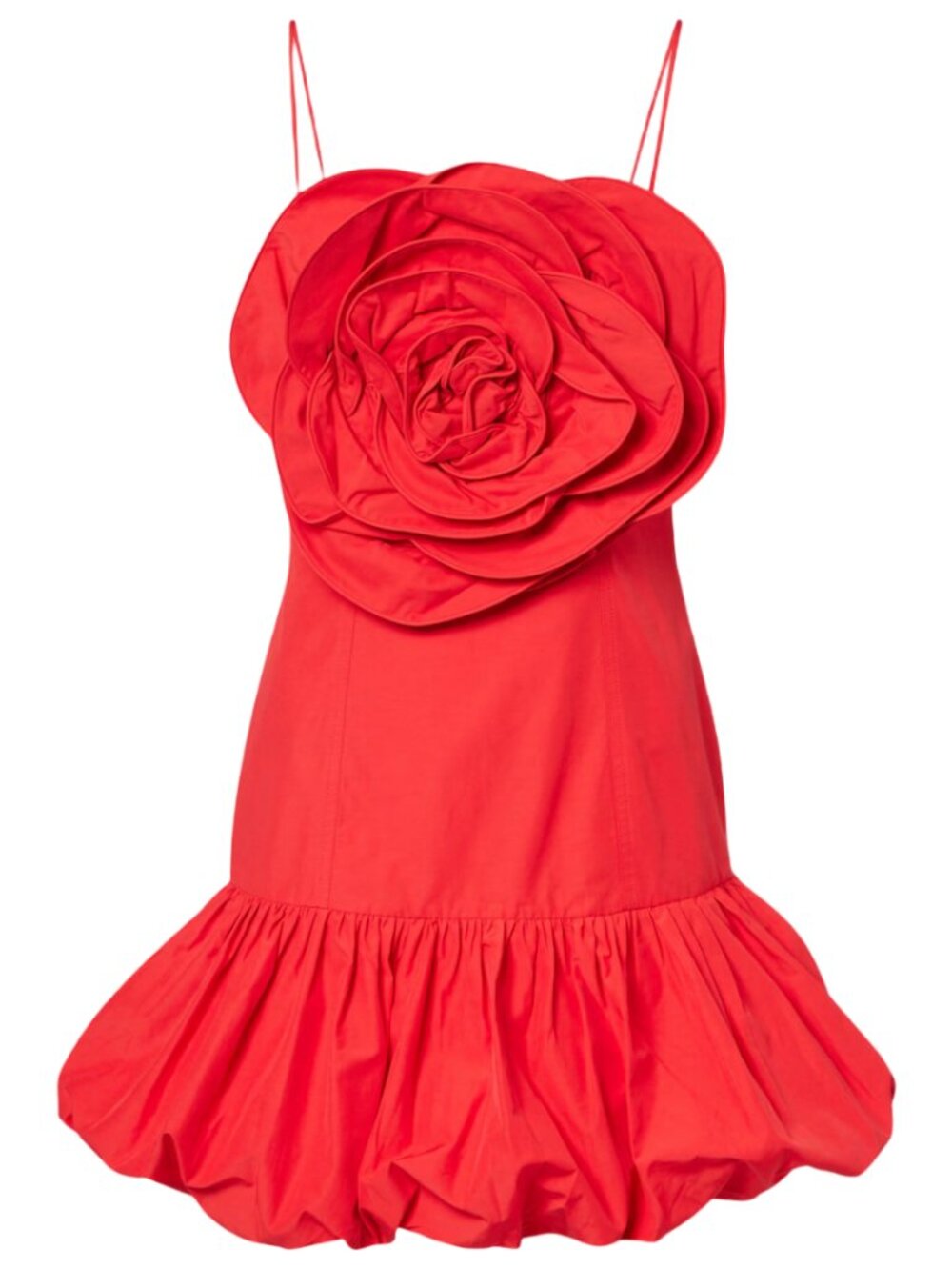 FARM Rio Red Balloon Minidress Dress